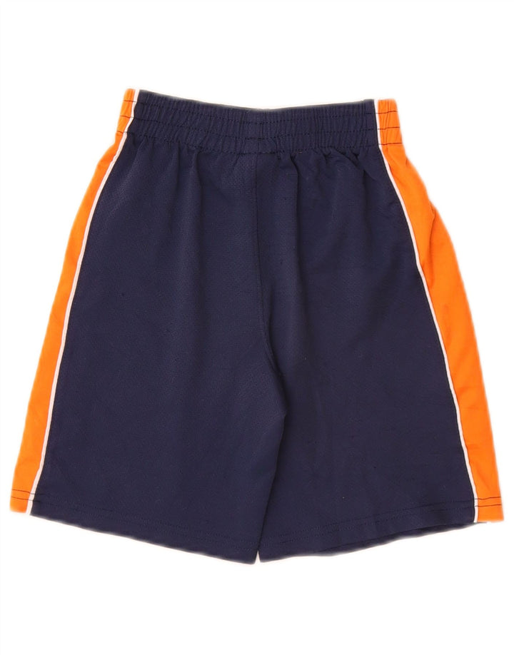 Puma Damen Sportshorts US 6 Medium Marineblau Colourblock Polyester