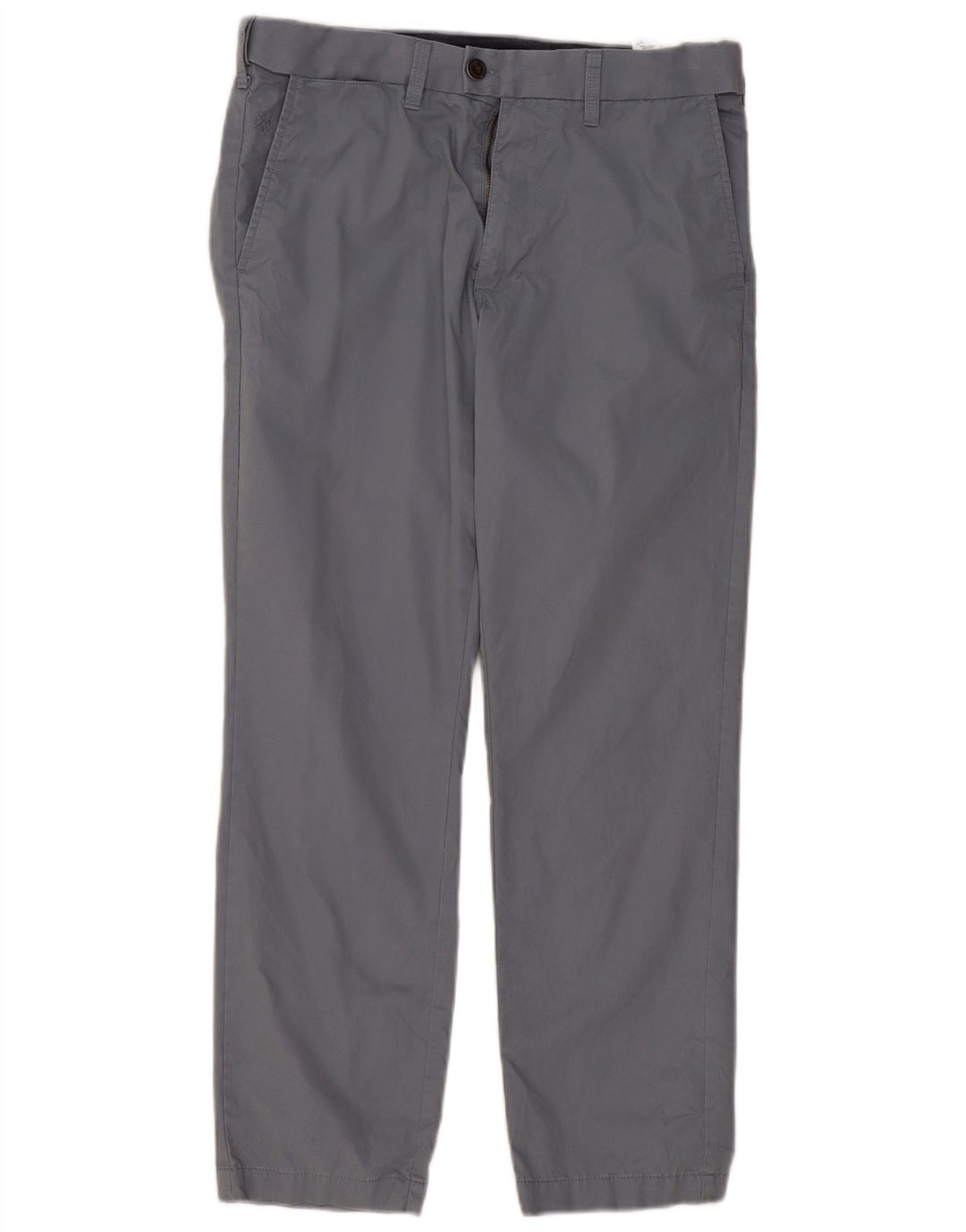 Gerade Herren-Anzughose von Marks & Spencer, W32, L29, Blau, Baumwolle