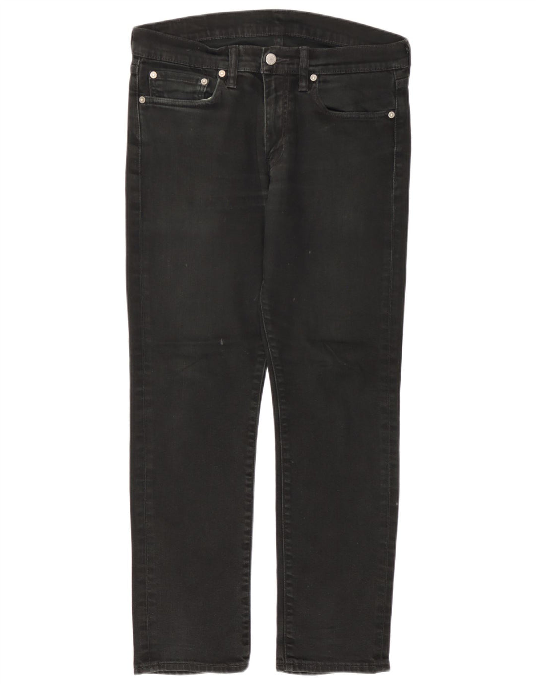 Levi's Herren 511 Slim Jeans W32 L30 schwarze Baumwolle