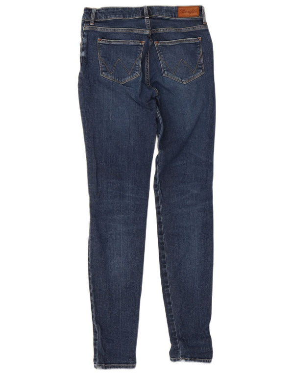 Wrangler Damen Skinny Jeans W24 L32 Blau