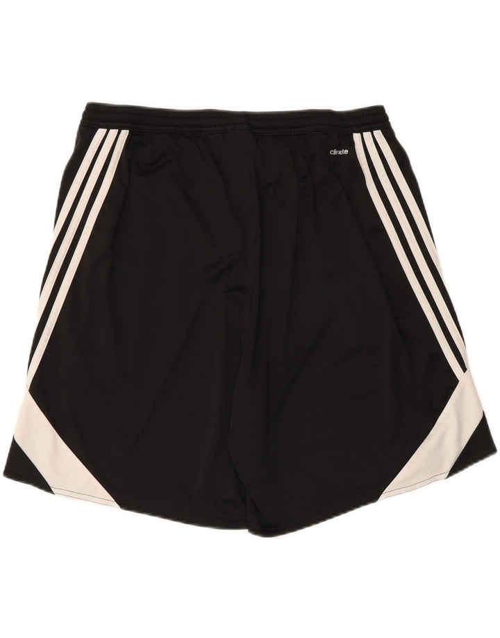 ADIDAS Herren Climalite Sport Shorts XL Schwarz Colourblock Polyester