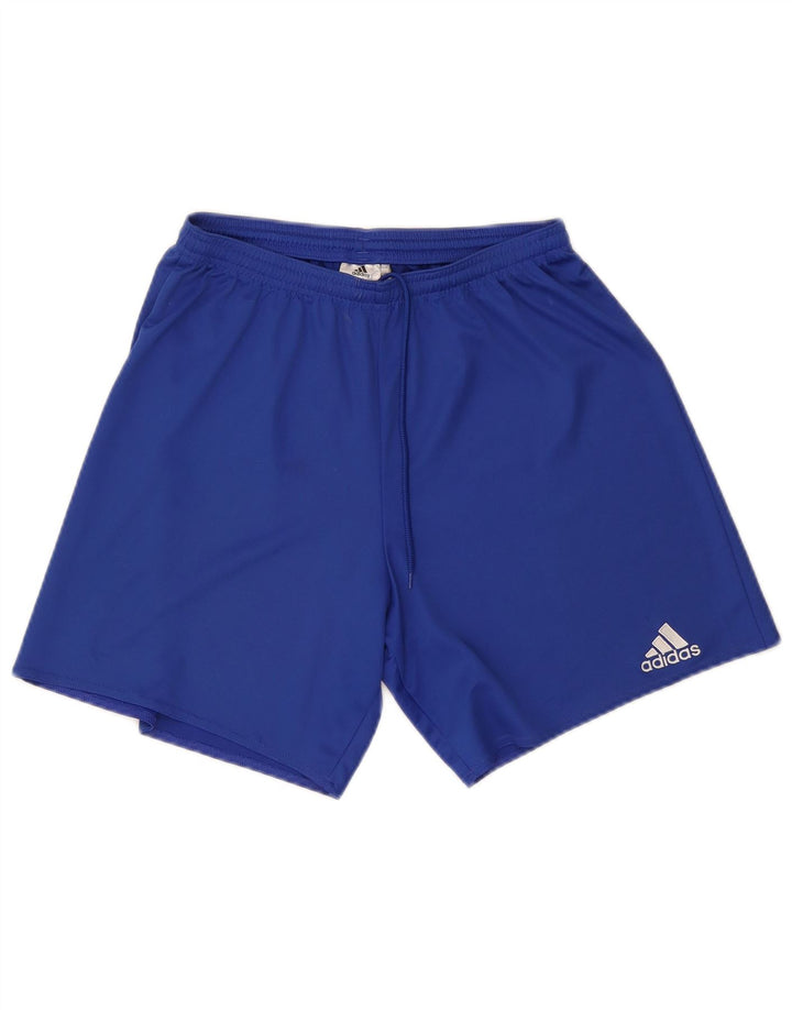 ADIDAS Herren Climalite Sport Shorts Mittelblaues Polyester