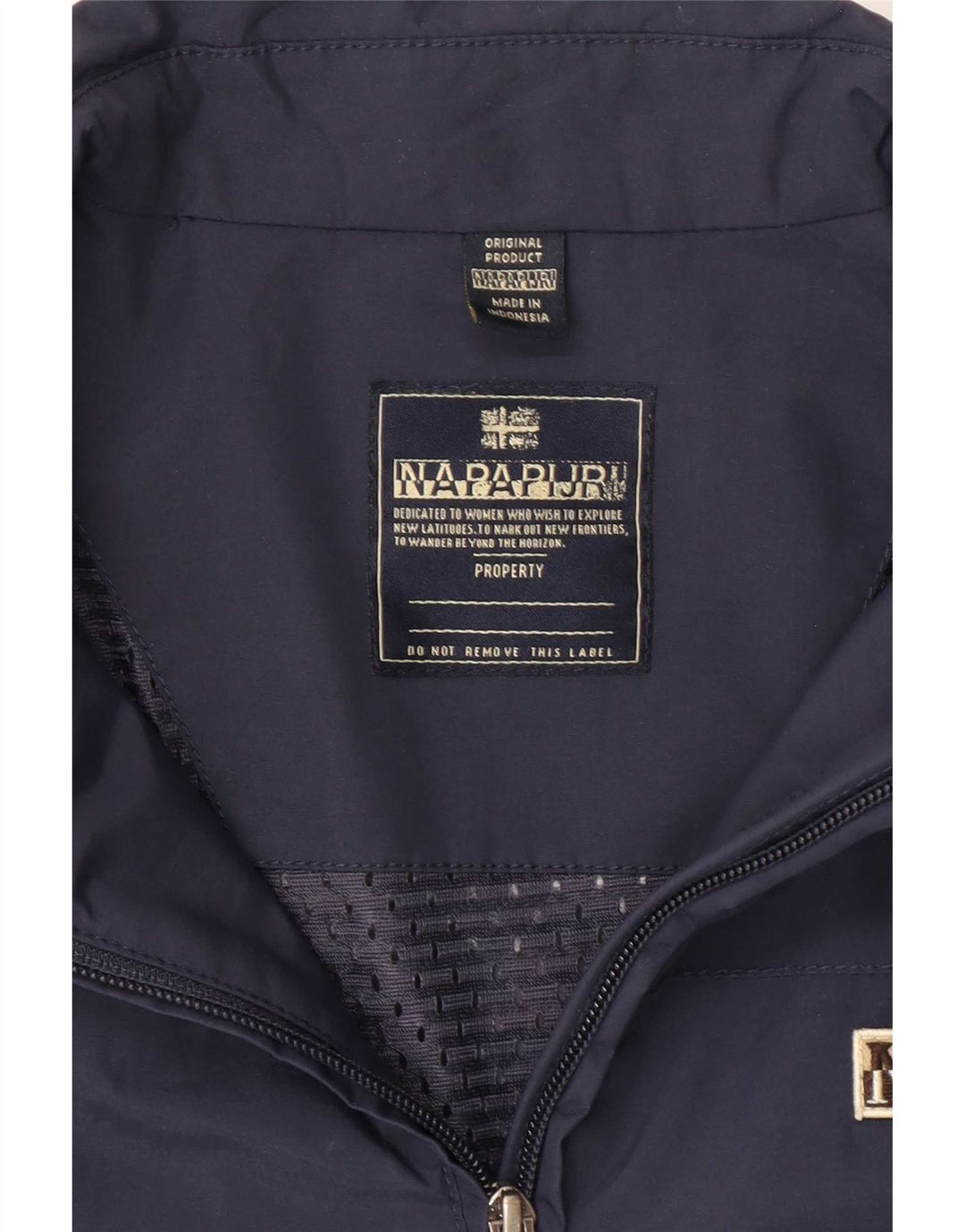 Napapijri Damen Bomberjacke UK 14 Large Marineblau