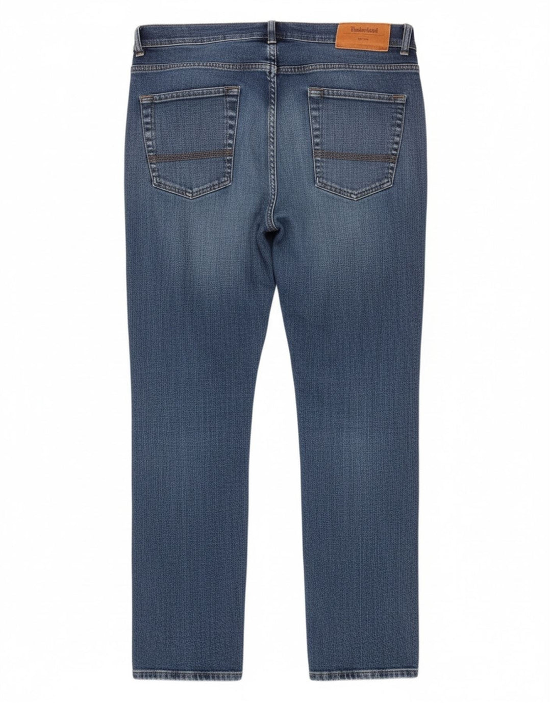 Timberland Herren Straight Jeans W34 L32 Blaue Baumwolle