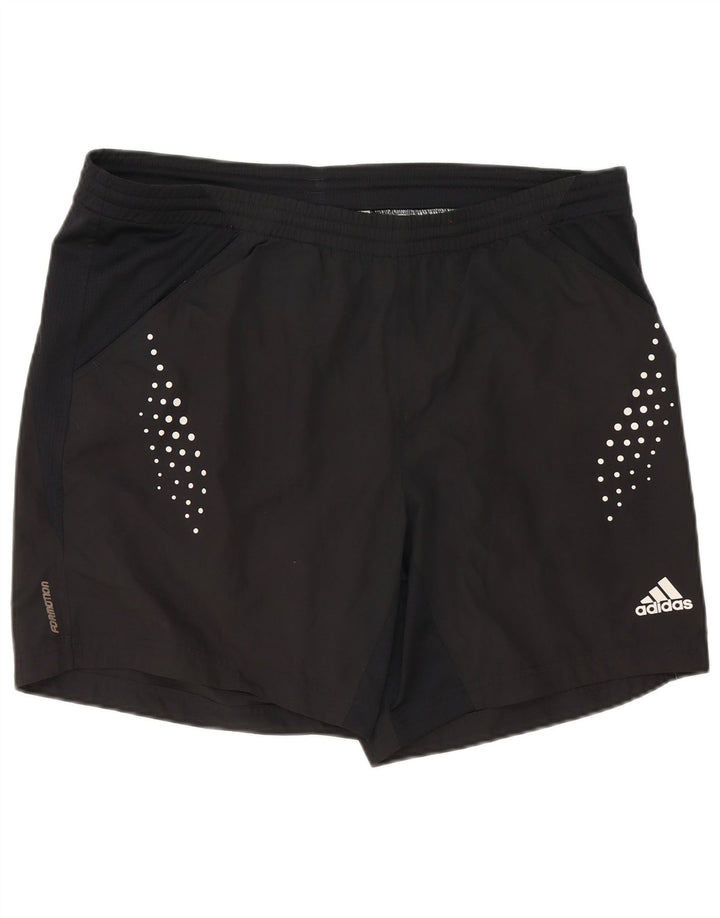 Adidas Herren Clima 365 Sportshorts, großes, schwarz geflecktes Polyester