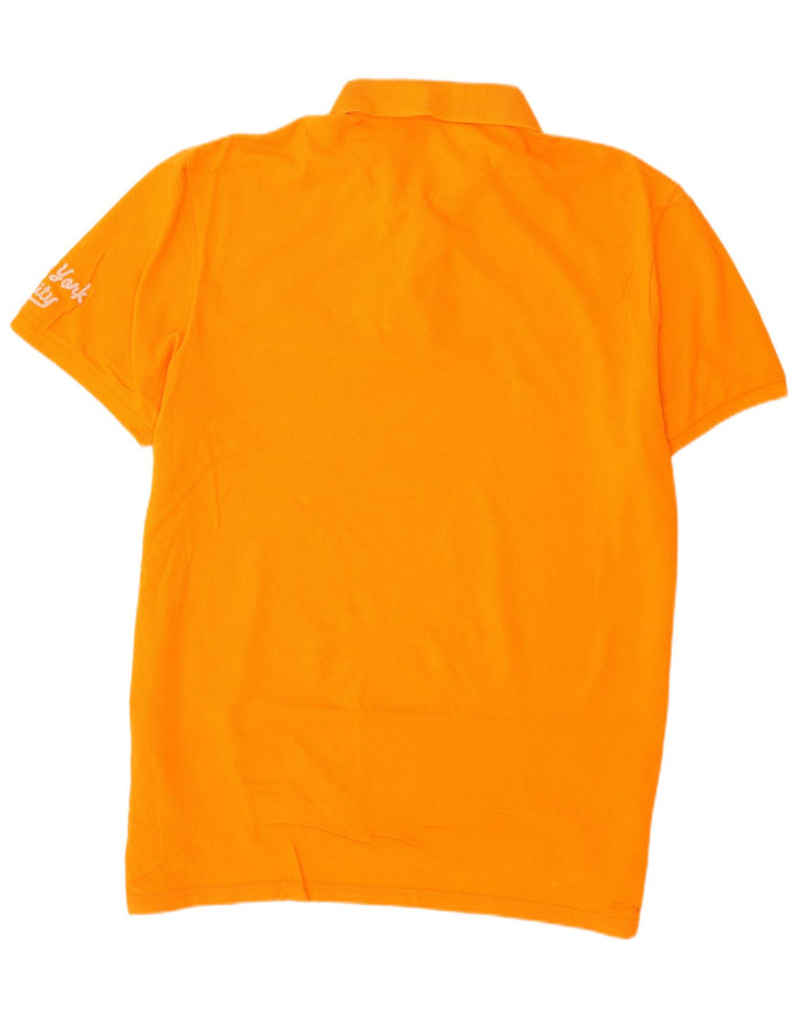 American Eagle Herren Poloshirt 2XL Orange Baumwolle