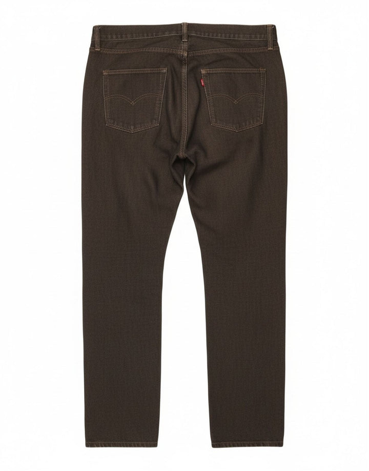 Levi's Herren 504 Straight Jeans W36 L34 Grau