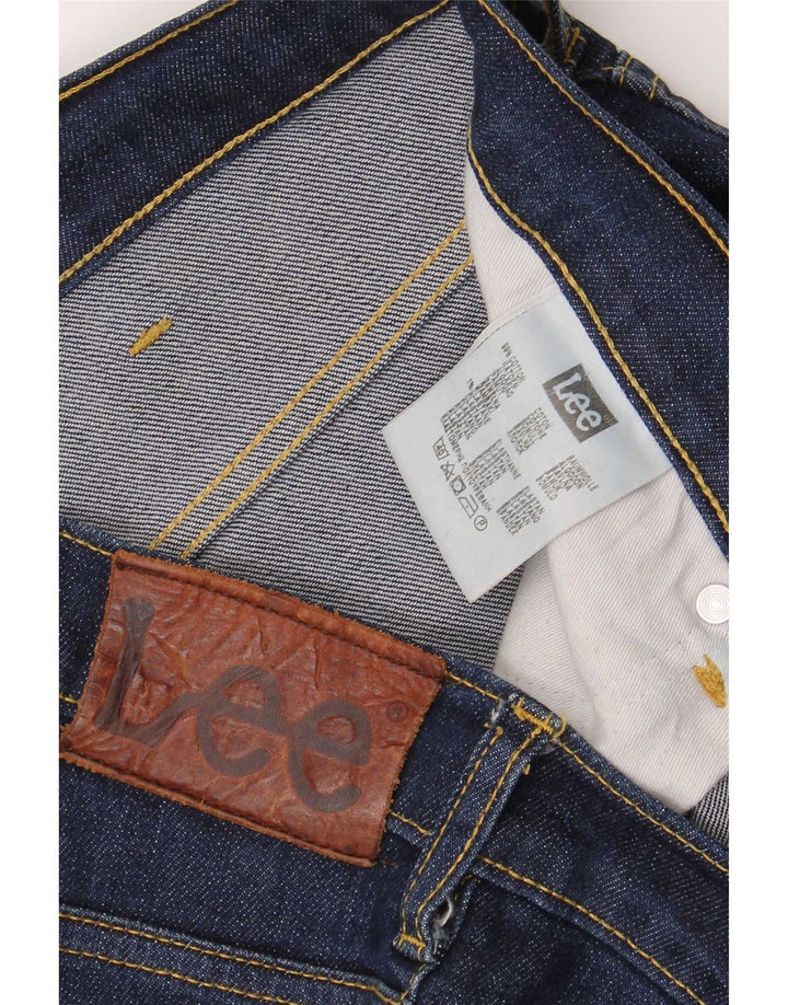 Lee Herren Brooklyn Straight Jeans W40 L27 Blaue Baumwolle