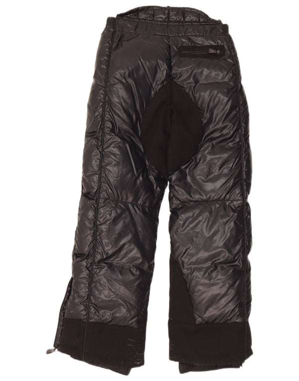 Moncler Girls Padded Ski Trousers 9-10 Years W26 L25 Black Nylon