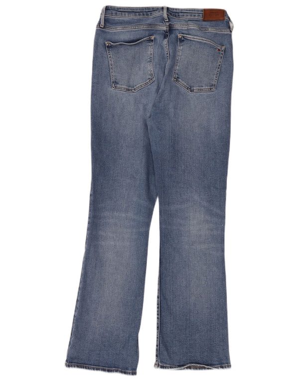 Tommy Hilfiger Damen Bootcut Jeans W32 L30 Blau