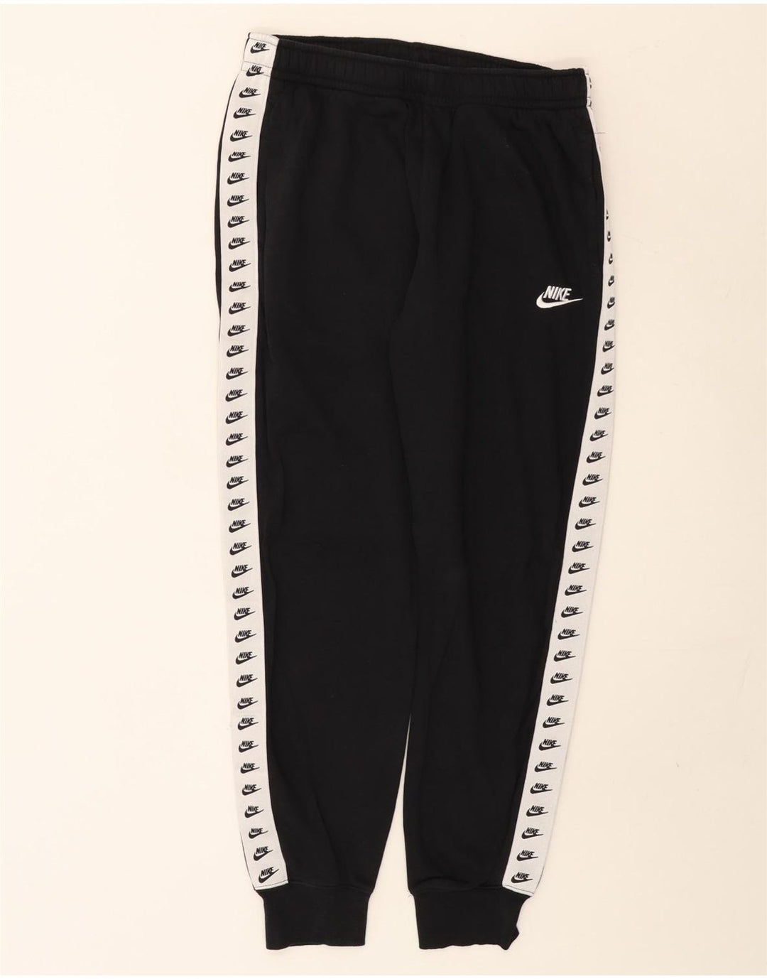 Nike Herren-Trainingshose mit Grafik, mittelgroß, Schwarz, Farbblock