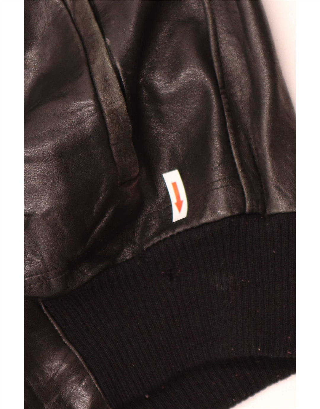 Marpel Herren Lederjacke IT 52 XL Schwarz
