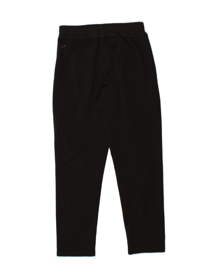 PUMA Boys Tracksuit Trousers 11-12 Years Large Black Polyester Vintage Puma and Second-Hand Puma from Messina Hembry 