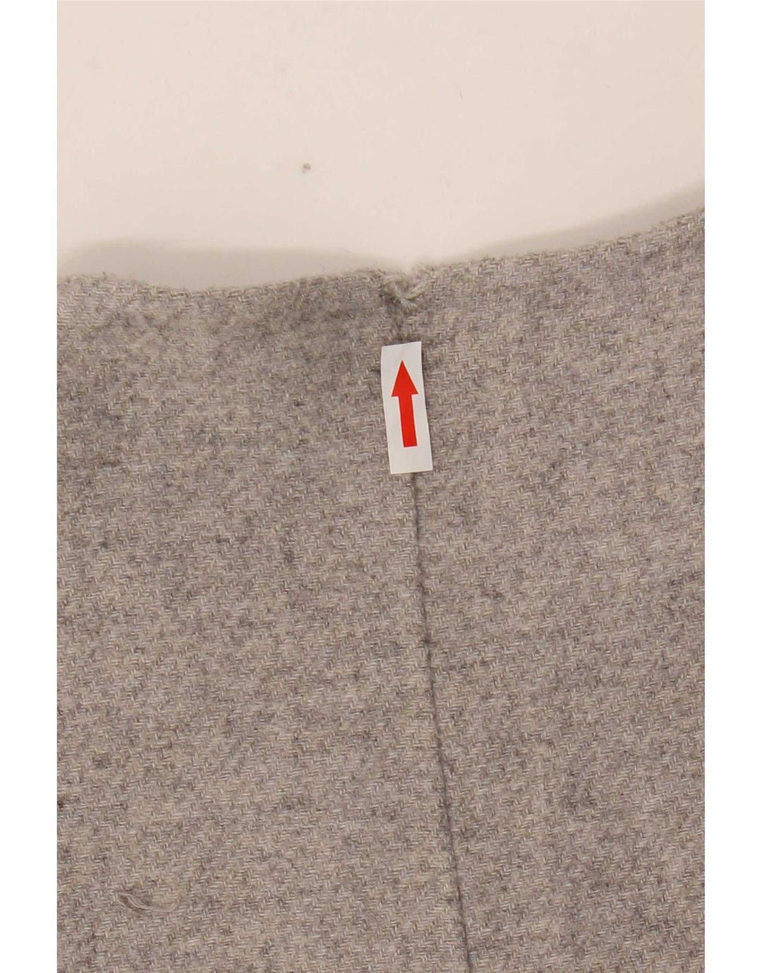 Zara Damen-Overcoat mit 3/4-Ärmeln, übergroß, Gr. 10, Größe S, graue Wolle