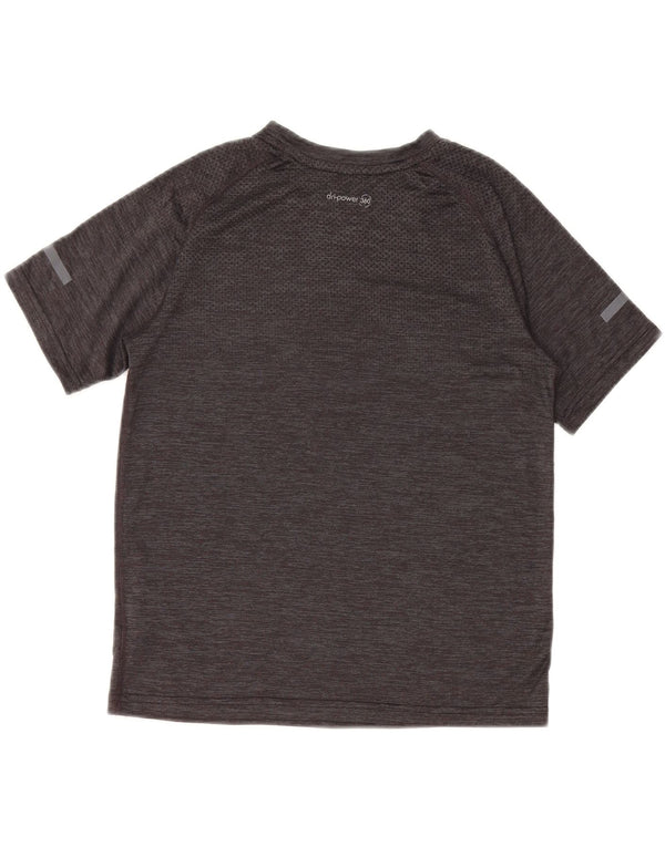 RUSSELL ATHLETIC Dri-Power T-Shirt-Oberteil für Mädchen, 10–11 Jahre, Größe L, Grau