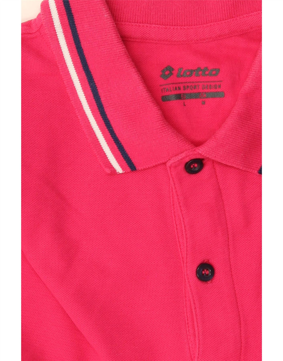 Lotto Herren-Poloshirt, groß, Rosa