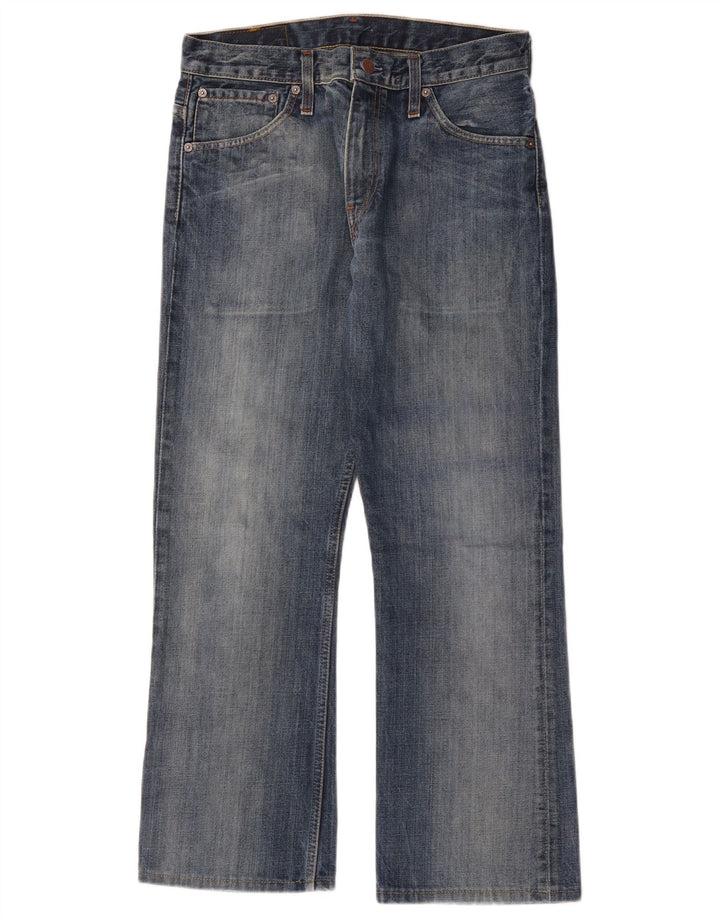 Levi's Herren 507 Bootcut Jeans W30 L28 Blaue Baumwolle