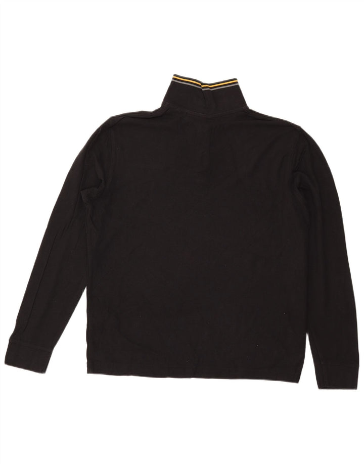 Lotto Herren-Langarm-Poloshirt, Größe L, Schwarz