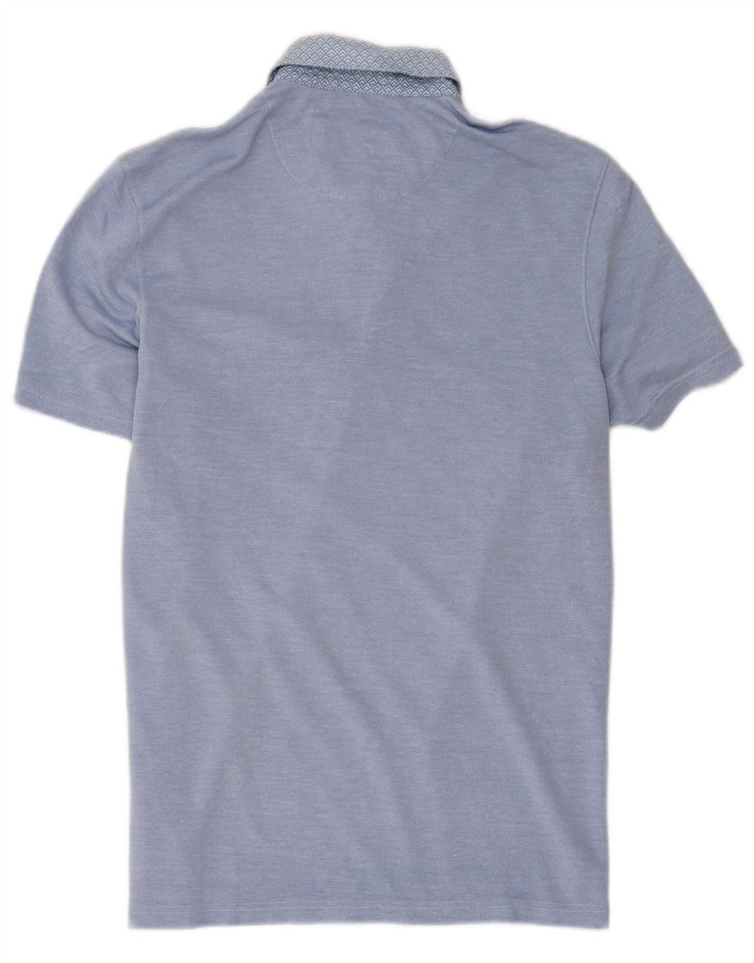 Ted Baker Herren-Poloshirt, Größe 3, Mittelblau, Modal