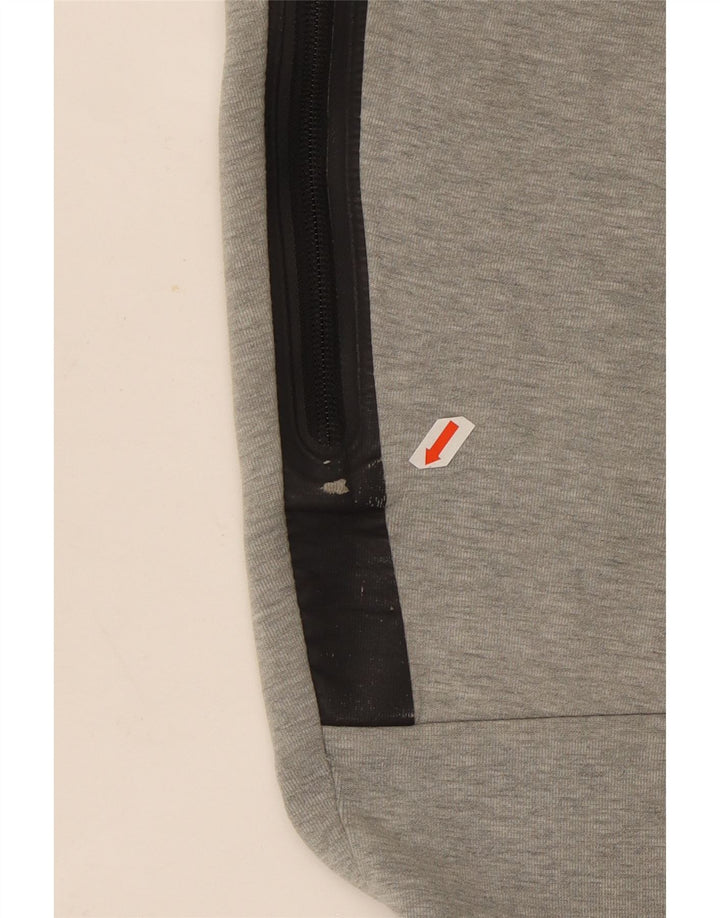 Nike Herren-Trainingshose und Jogger, mittelgraue Colourblock-Baumwolle
