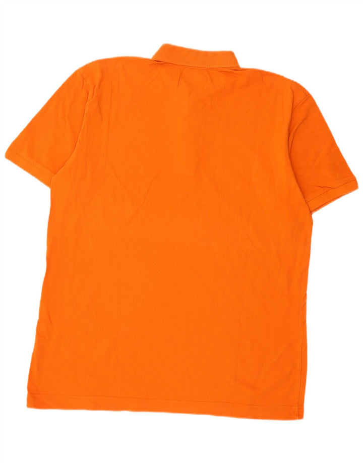 Kappa Herren Poloshirt 3XL Orange Baumwolle