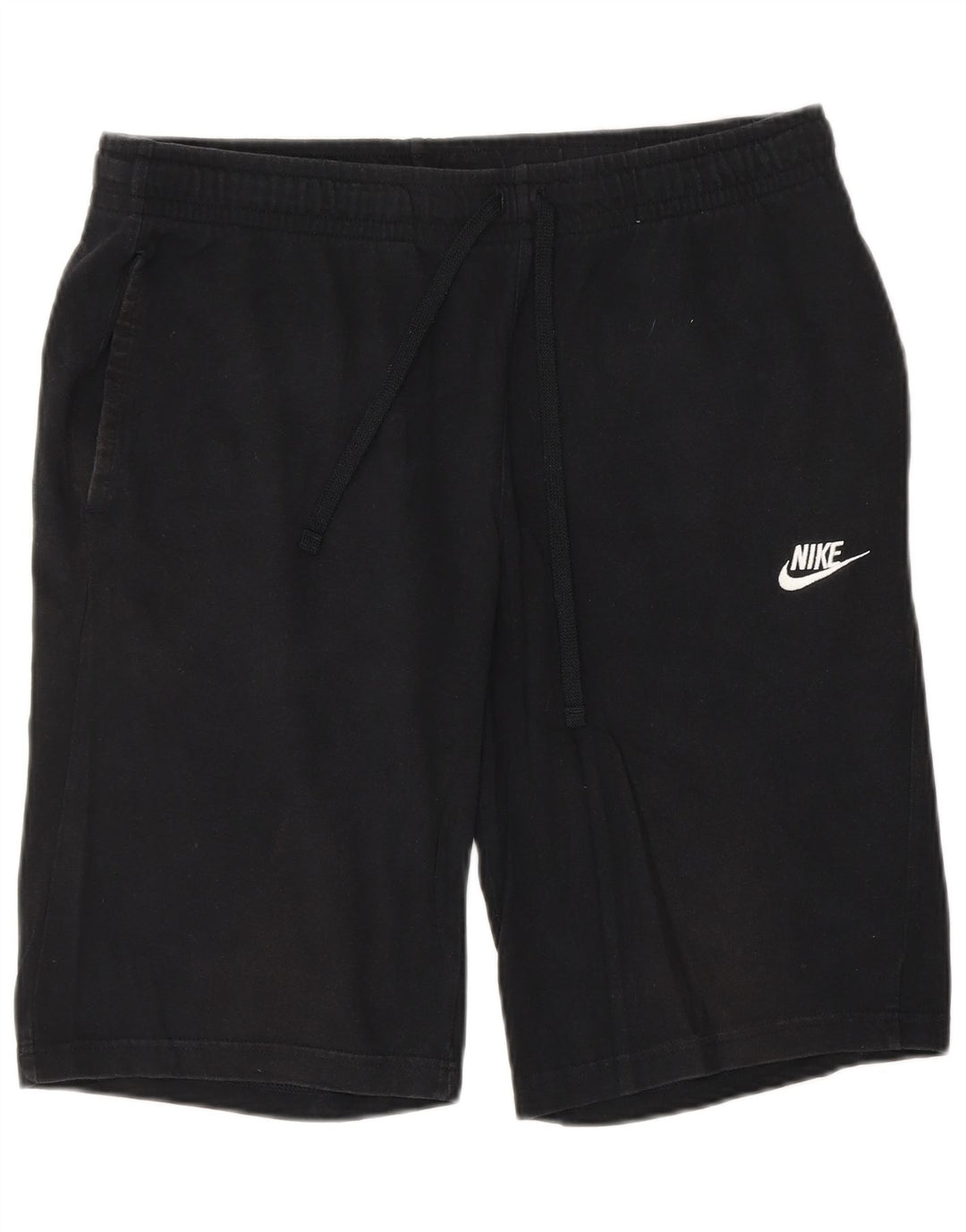 NIKE Herren-Sportshorts, groß, schwarze Baumwolle