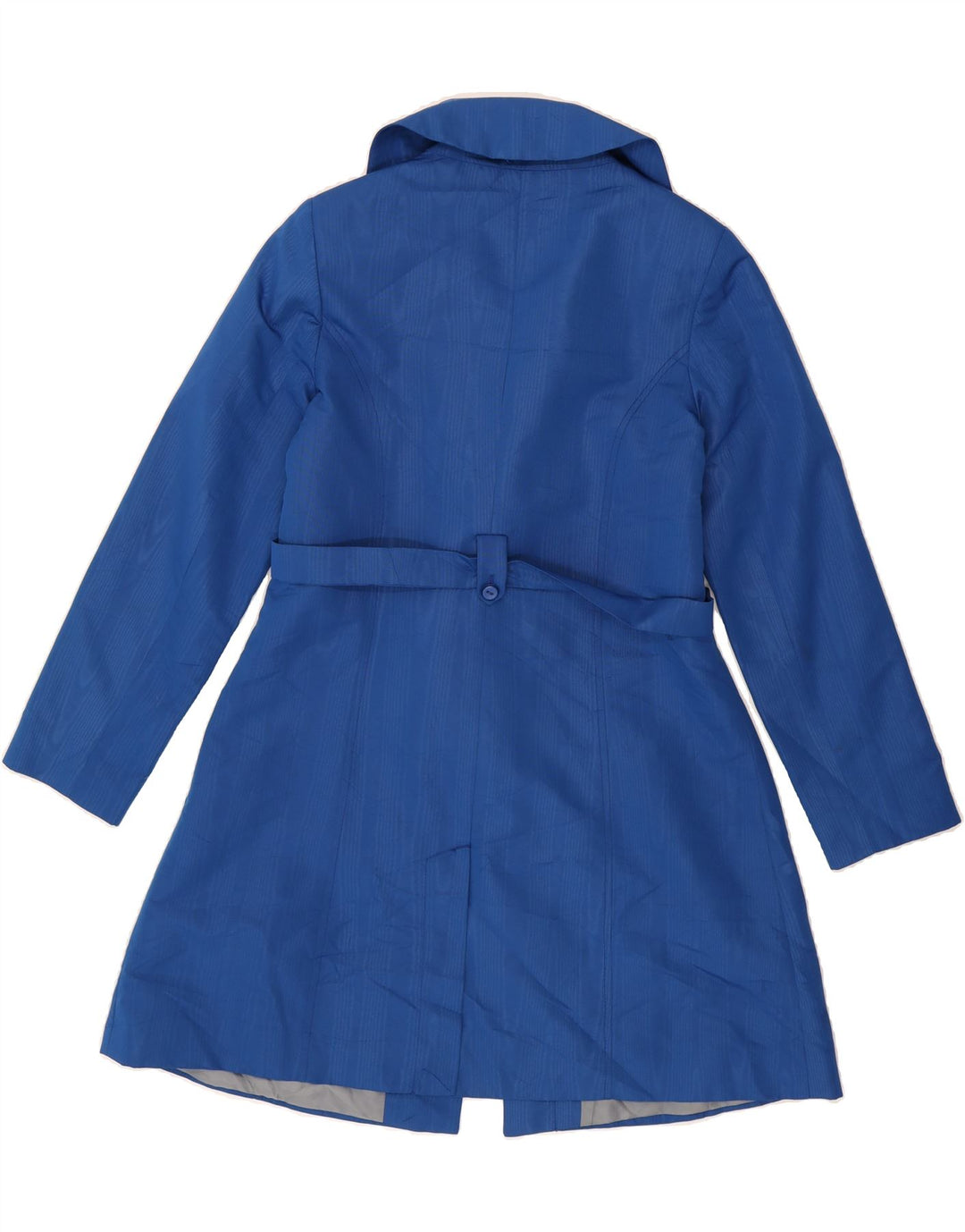 MOSSIMO Womens Trench Coat UK 16 Large Blue Polyester Vintage Mossimo and Second-Hand Mossimo from Messina Hembry 