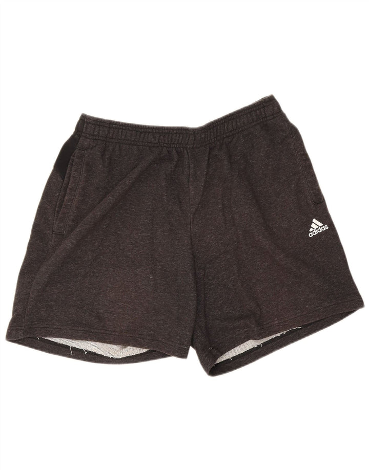 Adidas Herren Sportshorts Große graue Baumwolle