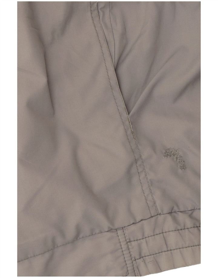 Vintage Herren Bomberjacke UK 40 Large Grau