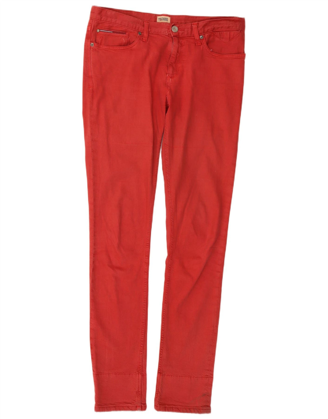 Tommy Hilfiger Herren Slim Jeans Medium W32 L34 Rot