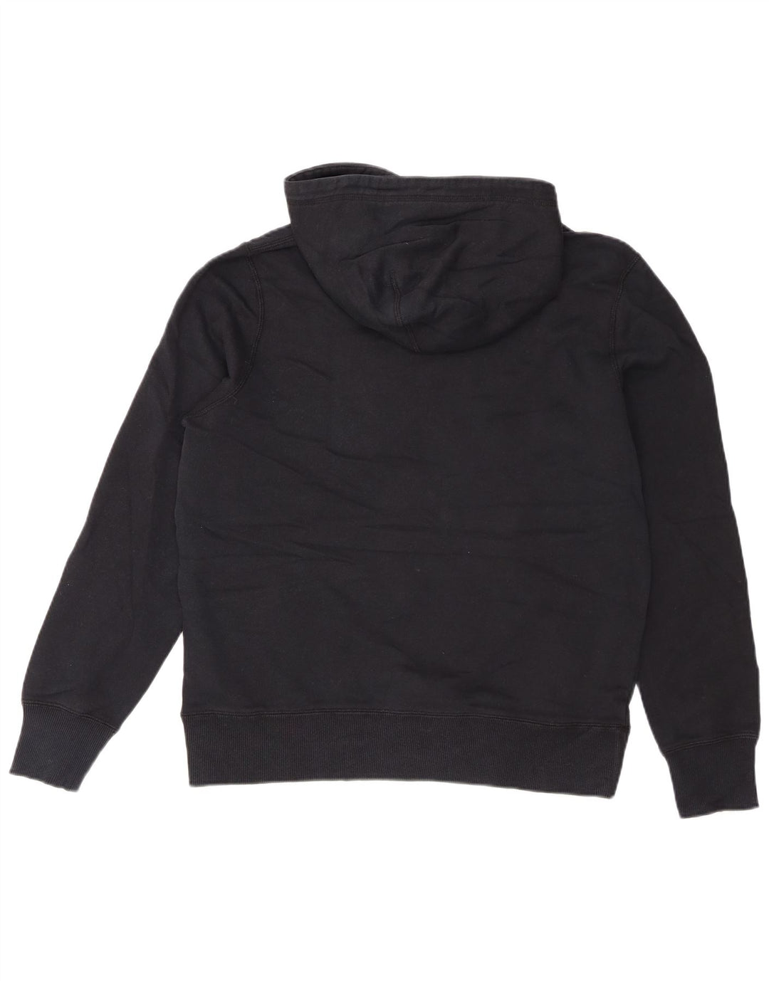 Nike Herren-Hoodie-Pullover aus mittelschwarzer Colourblock-Baumwolle