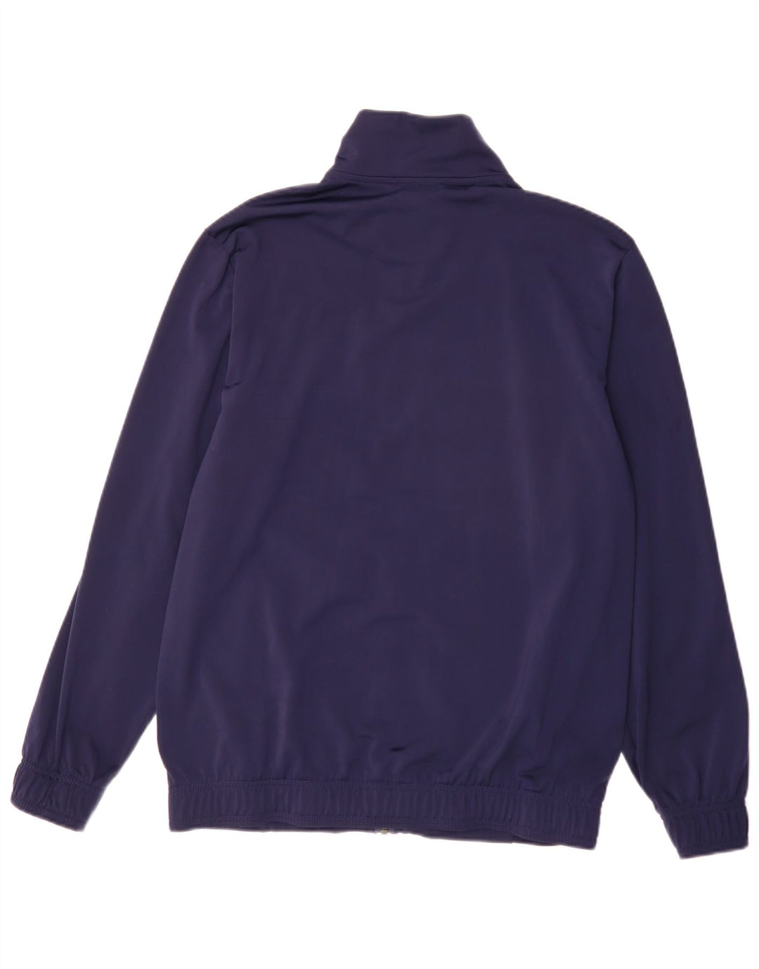Puma Herren-Trainingsanzug-Top-Jacke, mittelblaues Farbblock-Polyester
