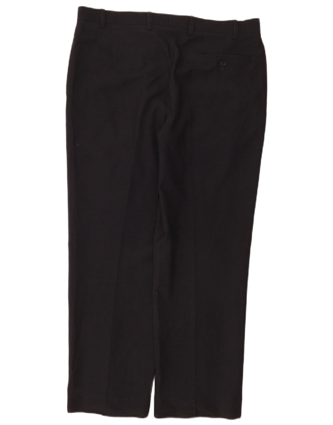 Marks & Spencer Maßgeschneiderte, gerade Anzughose für Herren, W36 L29, Marineblau