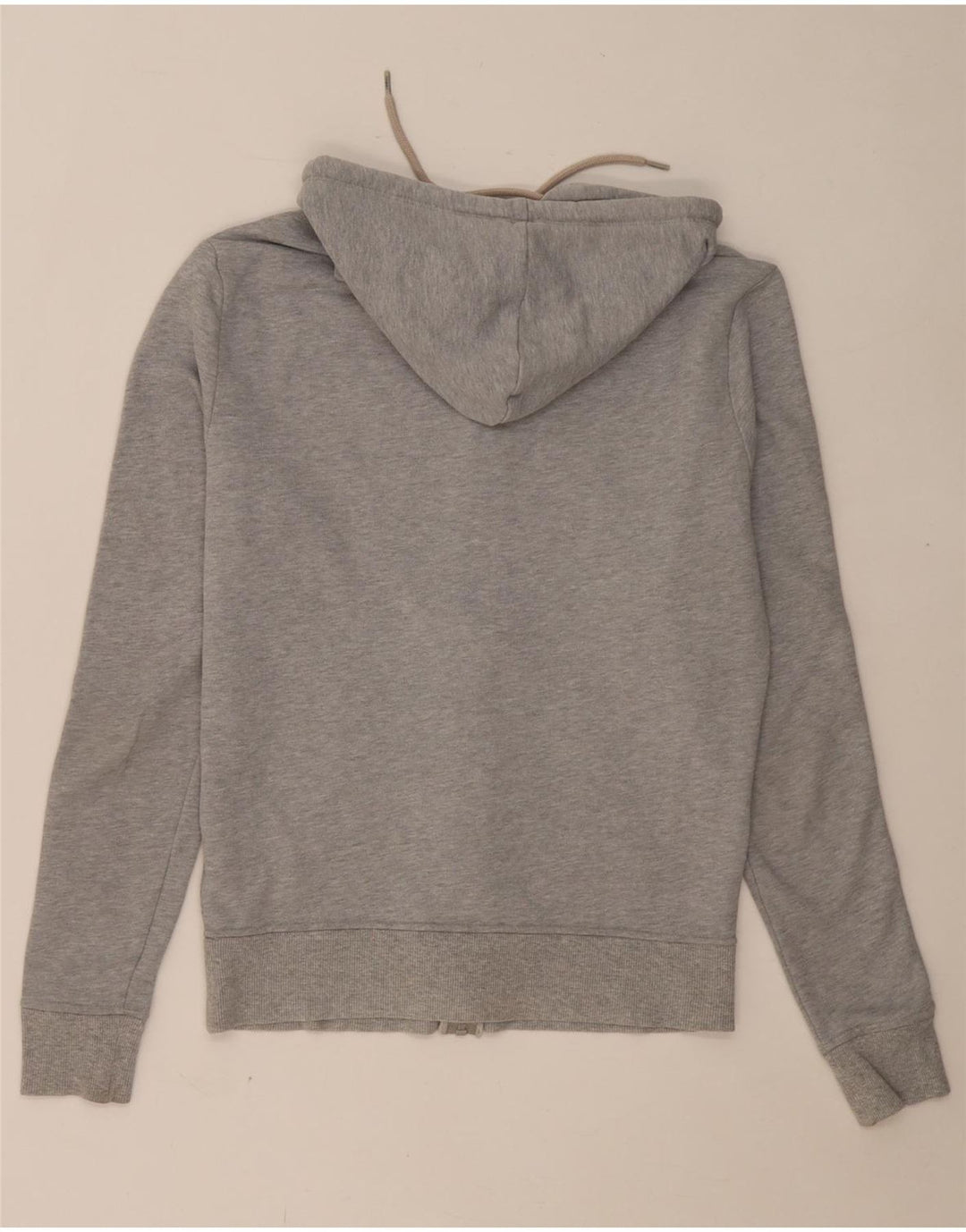 TOMMY HILFIGER Herren-Kapuzenpullover mit grafischem Reißverschluss, klein, graue Baumwolle