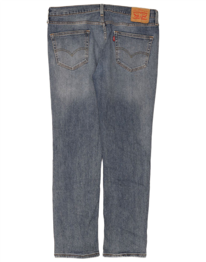 Levi's Herren 511 Slim Jeans W34 L32 Blaue Baumwolle