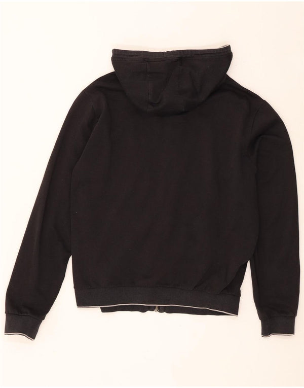 U.S. Polo Assn. Herren-Kapuzenpullover mit Reißverschluss, XL, schwarze Baumwolle