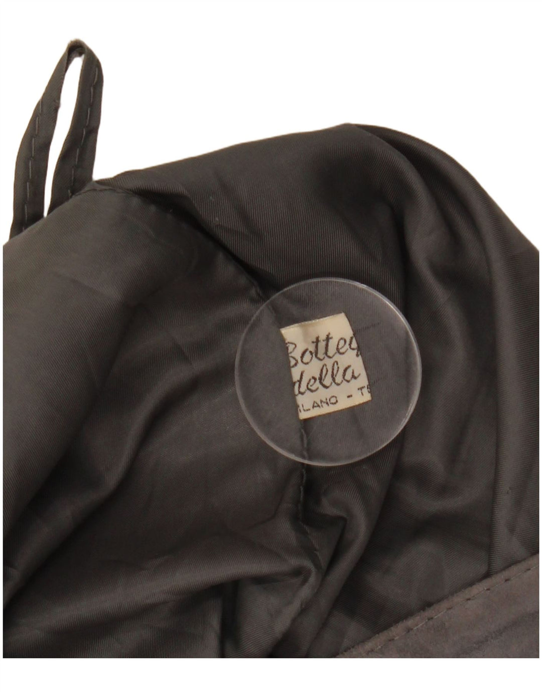 VINTAGE Damen Wildlederrock IT 44 W27 L26 Grau