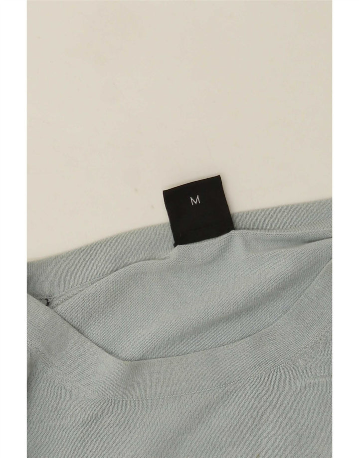 Hugo Boss Herren-Pullover mit Rundhalsausschnitt, Mittelblau