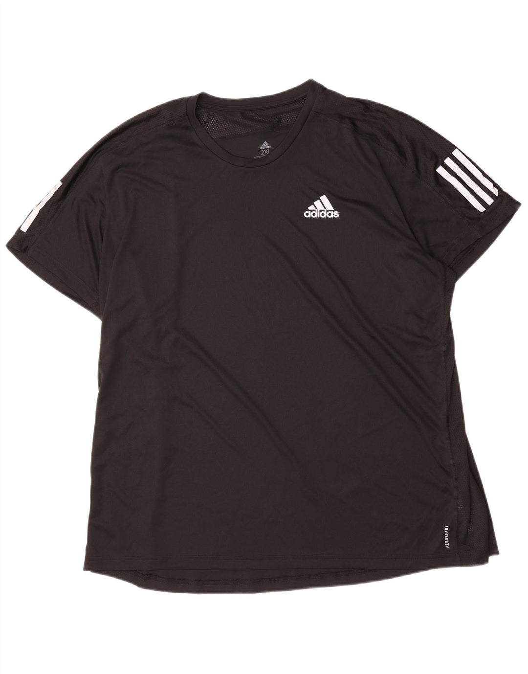 ADIDAS Herren Aeroready T-Shirt Top 2XL Schwarz Polyester