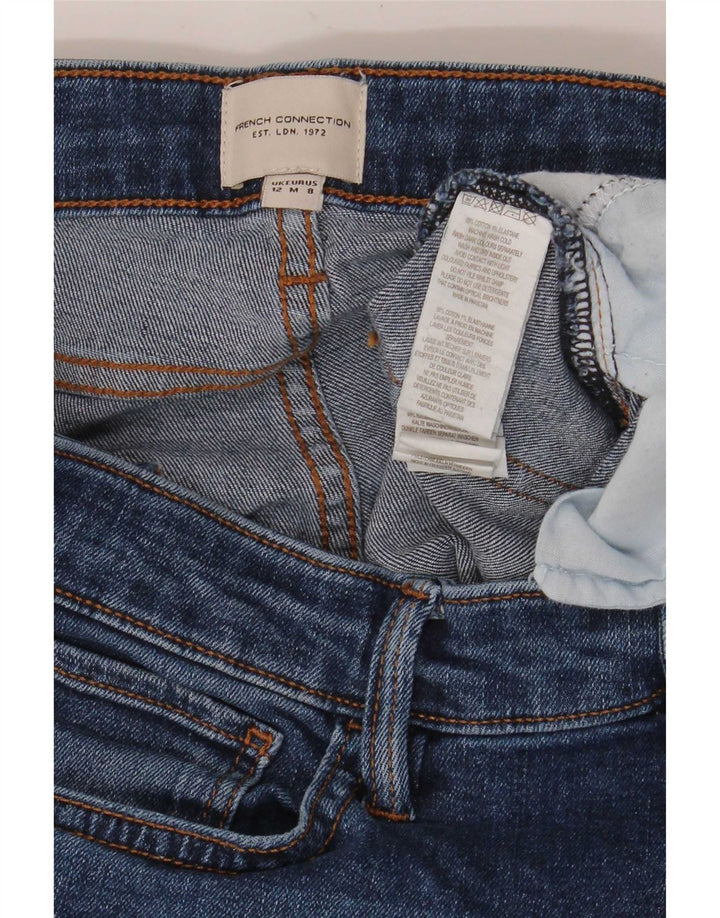 French Connection Damen Straight Jeans UK 12 Medium W32 L30 Blau