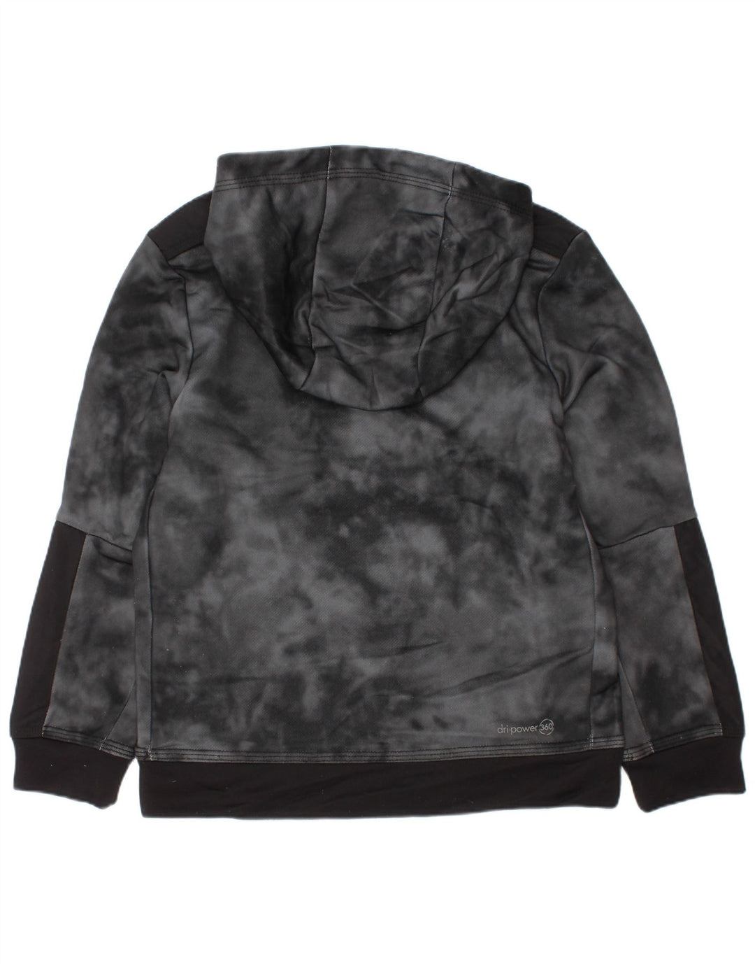 Russell Athletic Kapuzenpullover für Jungen, 6–7 Jahre, Größe S, grauer Batik-Polyester