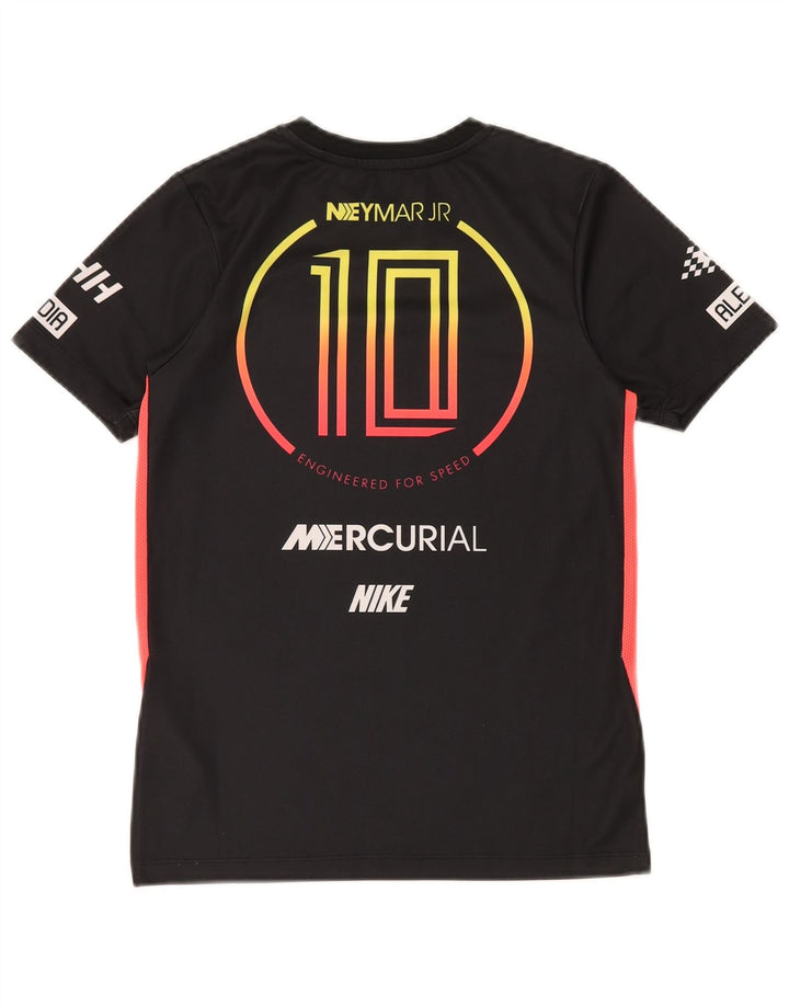 NIKE Mercurial Graphic T-Shirt für Jungen, 10–11 Jahre, mittelschwarzes Polyester