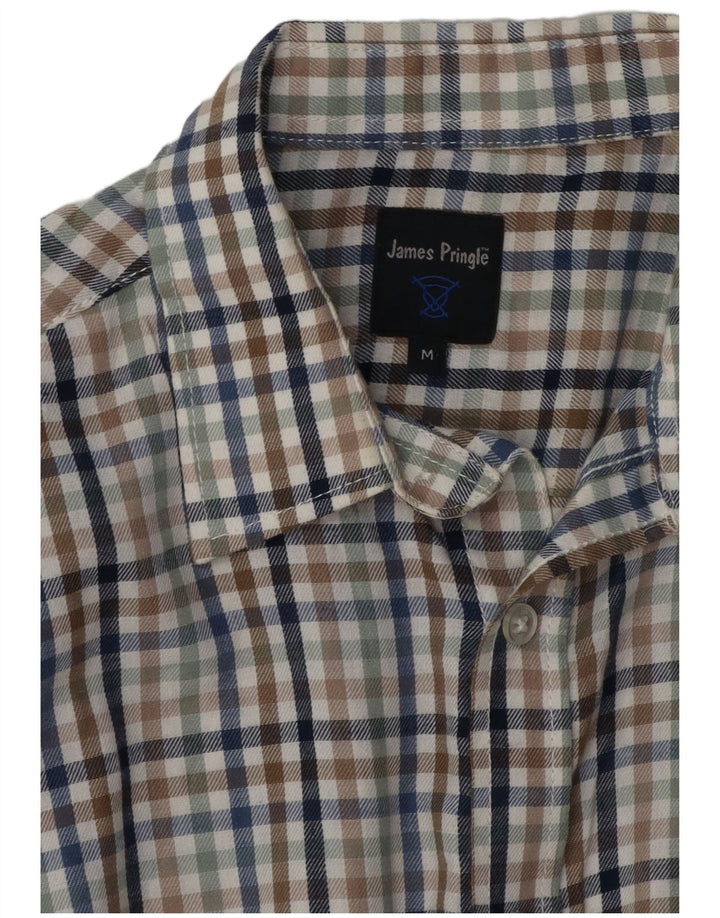 James Pringle Herren-Flanellhemd, mittelgroß, mehrfarbig, Gingham