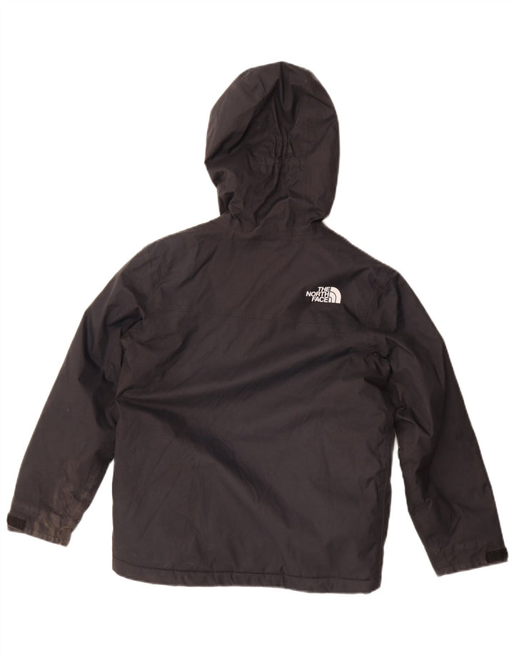 The North Face wattierte Jungenjacke mit Kapuze, 7–8 Jahre, Größe S, Schwarz, Polyester