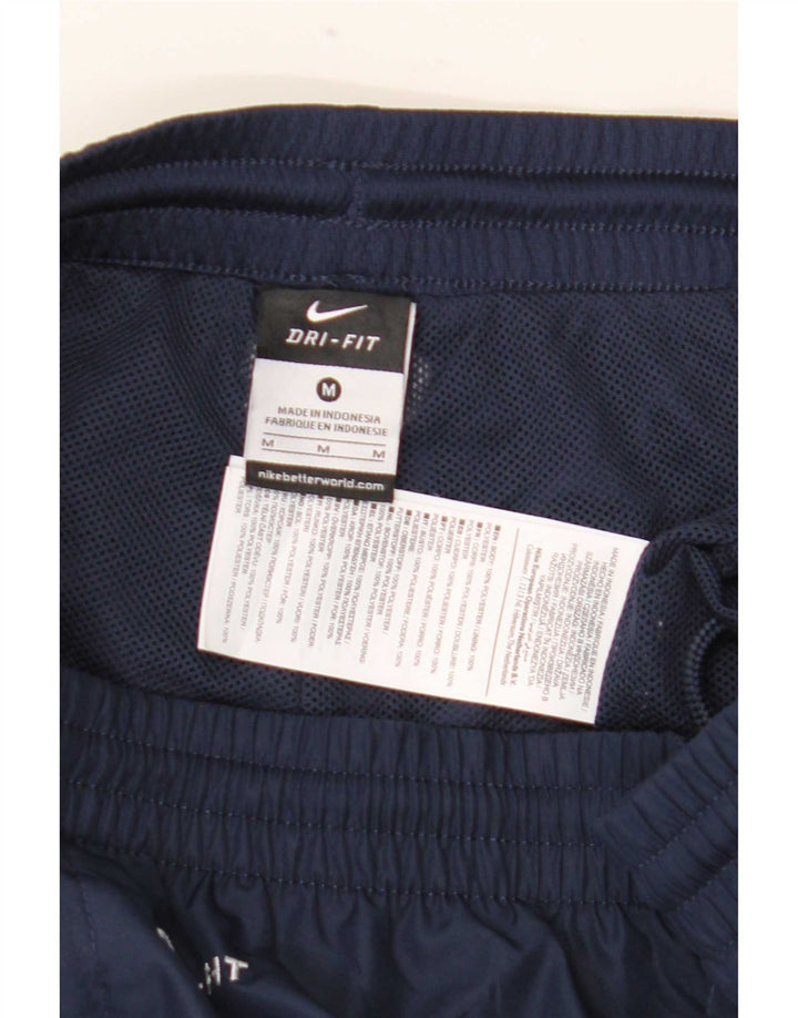 Nike Herren Dri Fit Capri-Trainingshose aus mittelmarineblauem Polyester