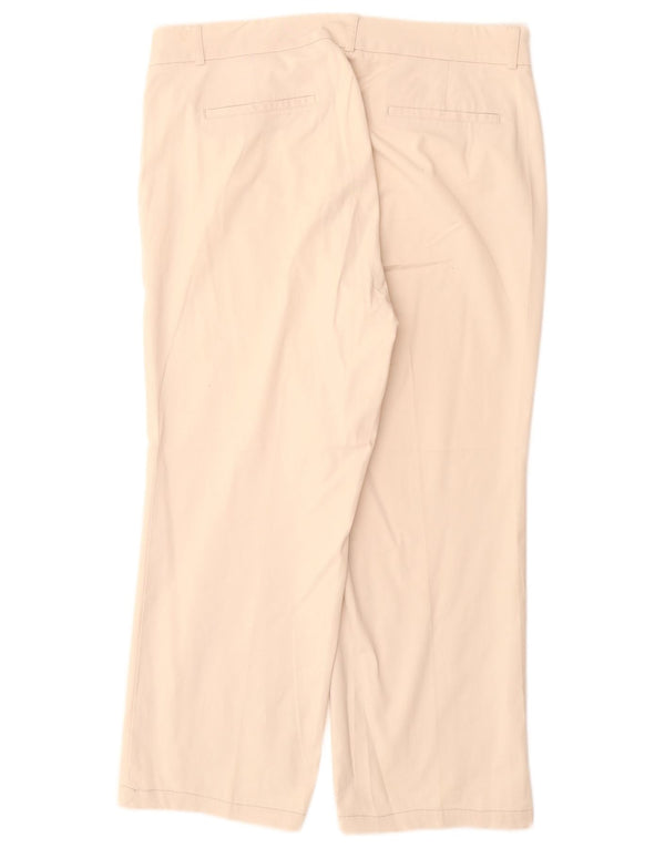 DOCKERS Damen Petite Crop Freizeithose US 12 Large W34 L26 Beige