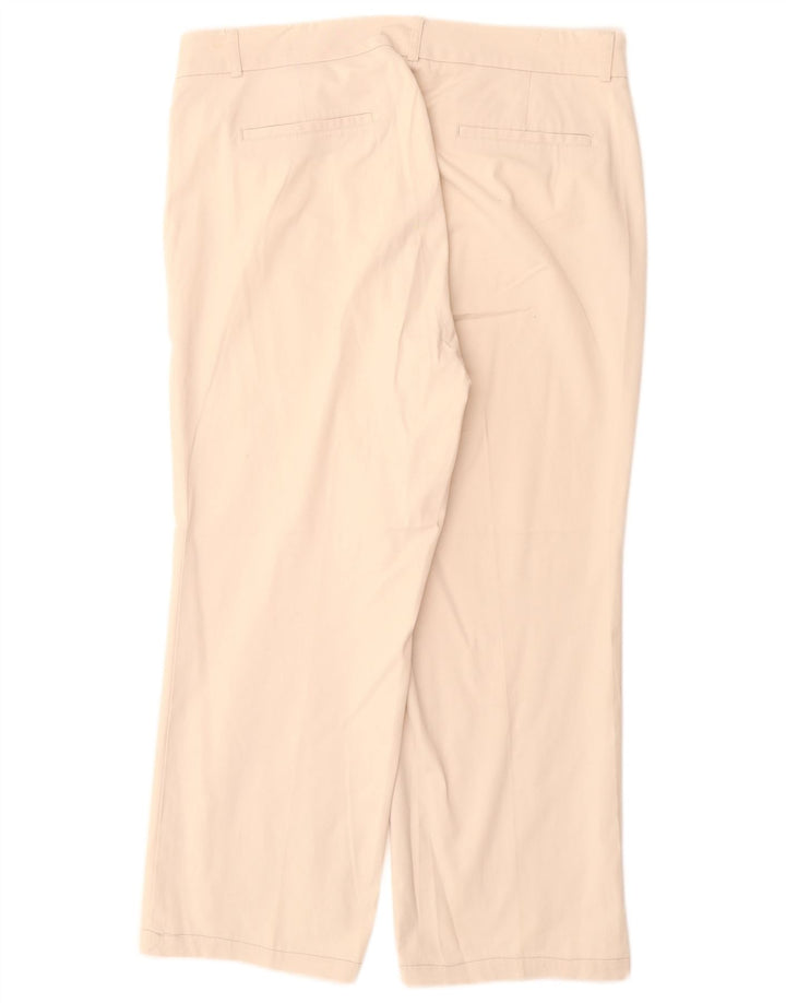 DOCKERS Damen Petite Crop Freizeithose US 12 Large W34 L26 Beige