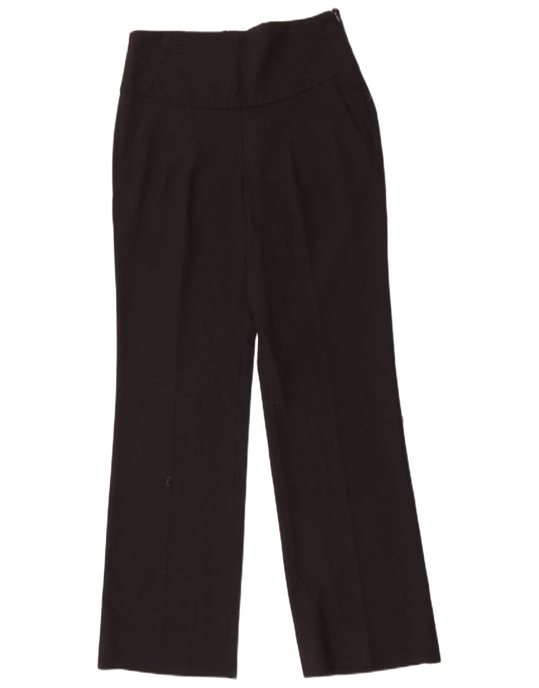 Gerade Freizeithose für Damen von Zara, Größe M, W28, L32, Schwarz
