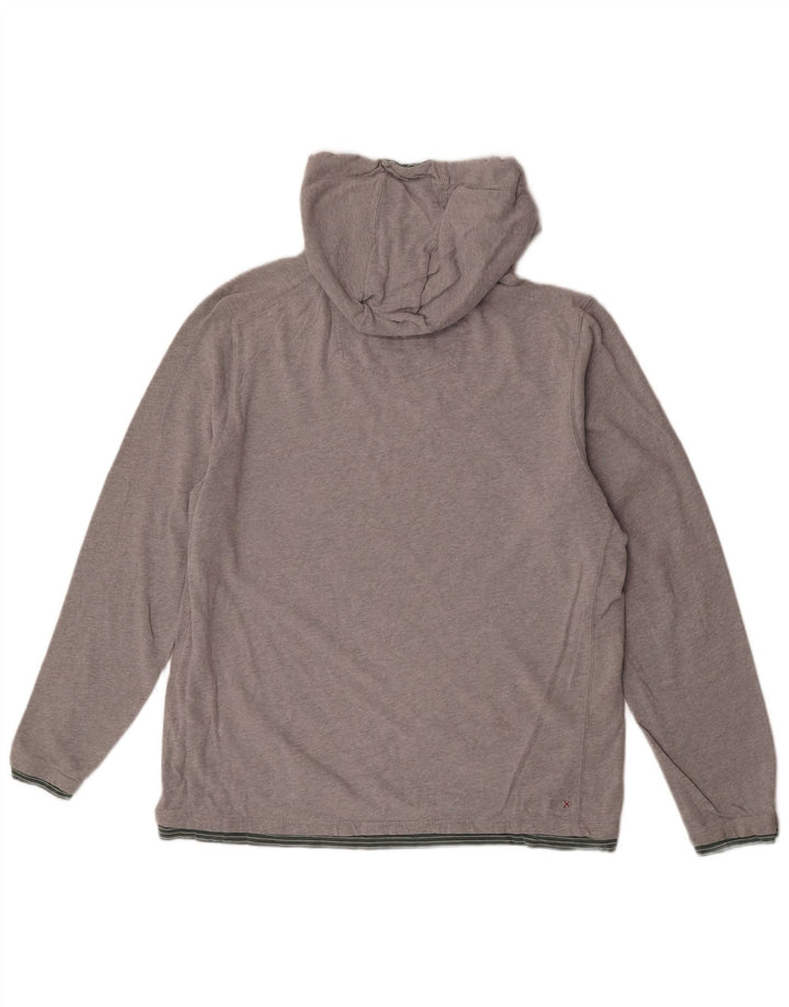 Fat Face Herren Kapuzenpullover XL Grau Baumwolle