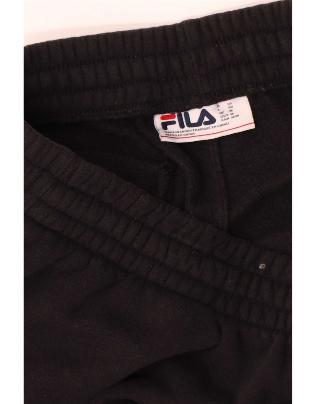 Fila Herren-Trainingshose, Jogginghose, mittelschwarz, Baumwolle